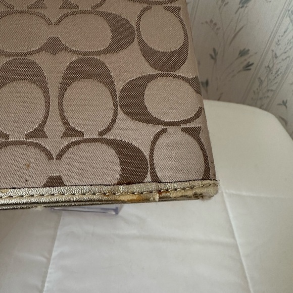 Coach Signature Tablet Case with Metallic Trim - Picture 7 of 12